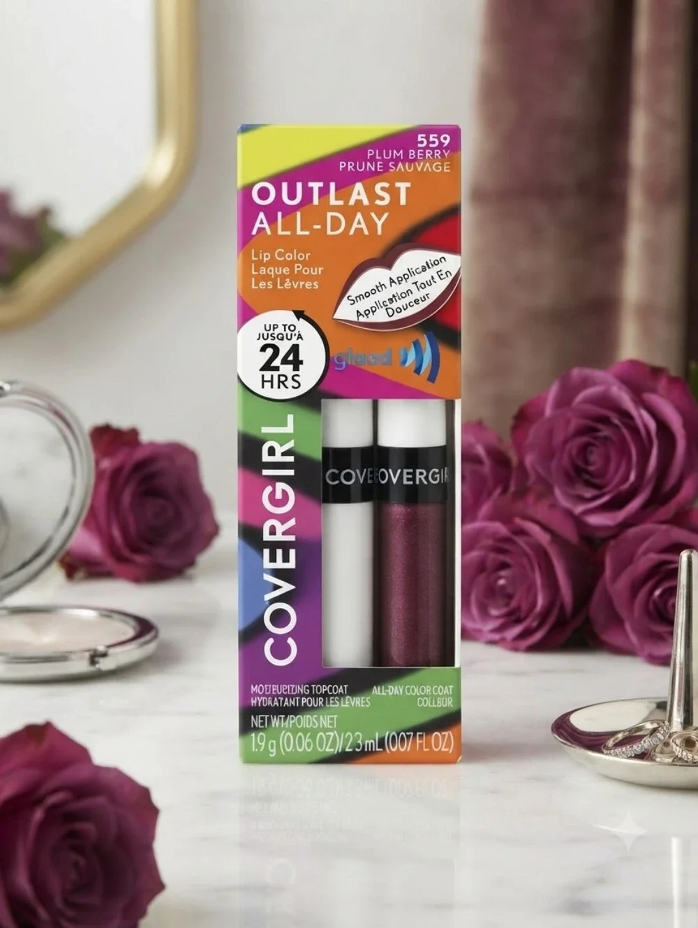 COVERGIRL Outlast All-Day Lip Duo in Plum Berry
